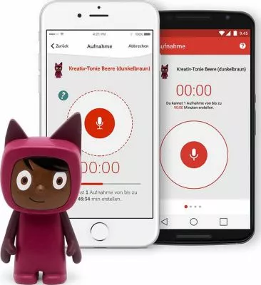 Tonies Kreativ-Tonie, Beere/dunkelbraun 6 Tonies Kreativ-Tonie, Beere/dunkelbraun – Bild 4