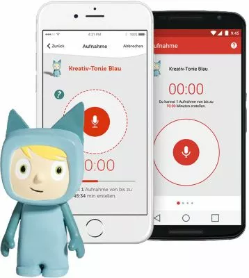 Tonies Kreativ-Tonie, Blau 4 Tonies Kreativ-Tonie, Blau – Bild 2